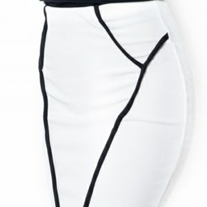 Peach Business Skirt